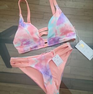 Tinibikini Swimsuit 🖤 2pc, m-top, xs bottom